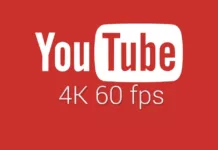 YouTube 4K 60 fps