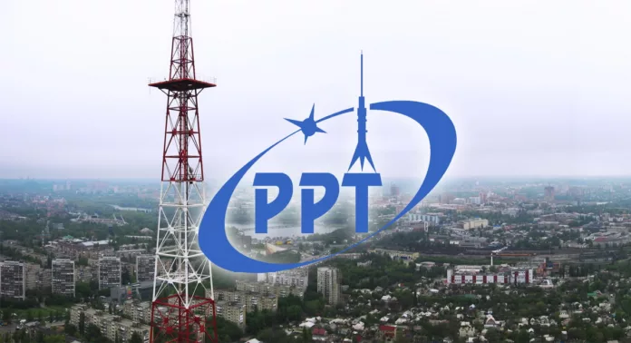 На телевизионной башне в Киеве начата установка первого передатчика государственного мультиплекса