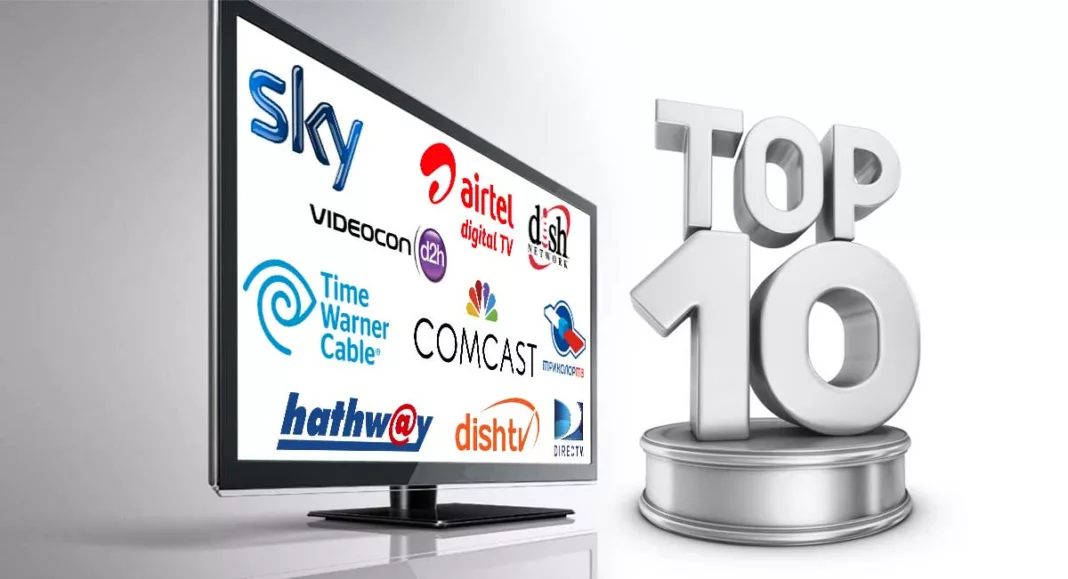 top10 tv operators