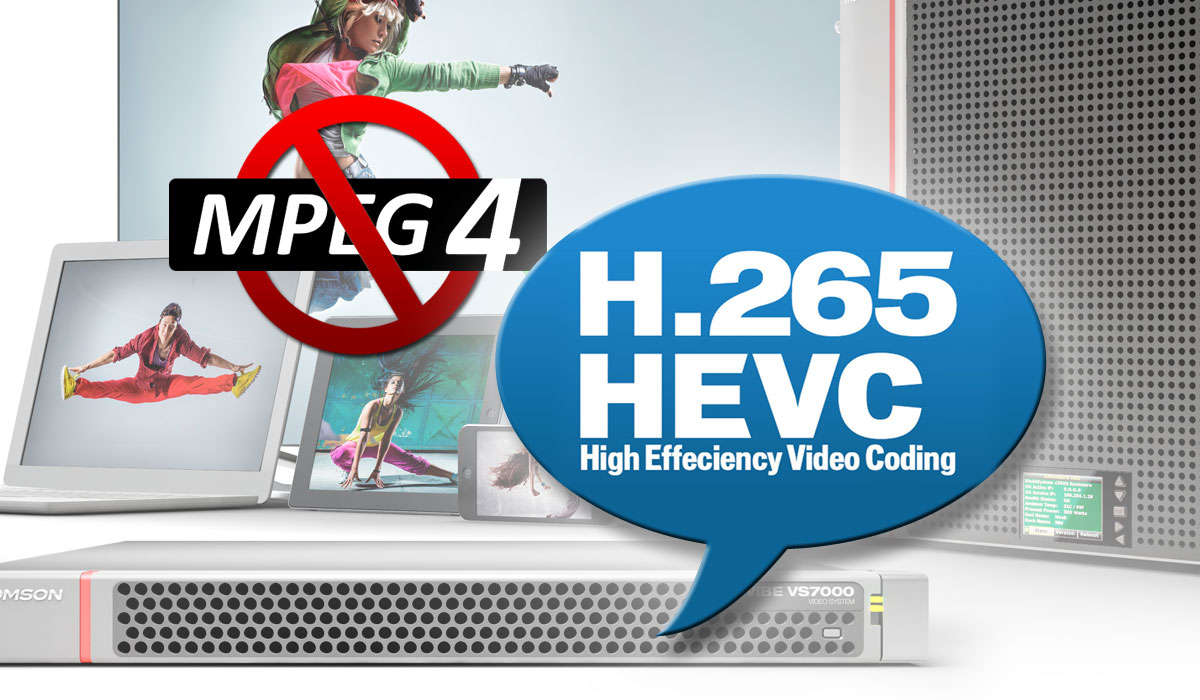 not mpeg4, yes hevc