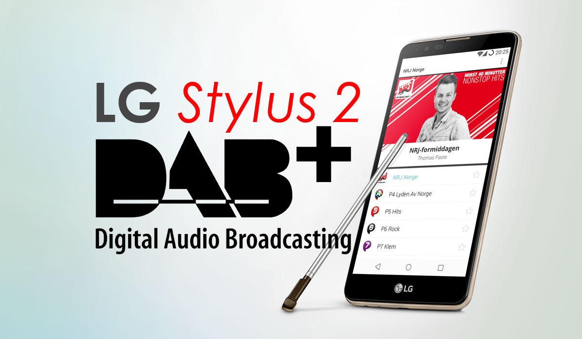 LG Stylus 2|DAB+