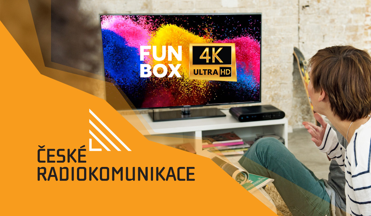 Канал FunBox 4K в сети DVB-T2 Чехия