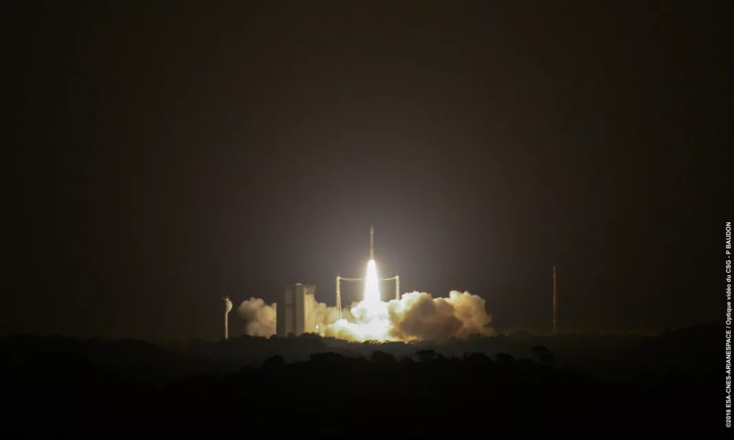 Arianespace’s first Vega launch in 2016