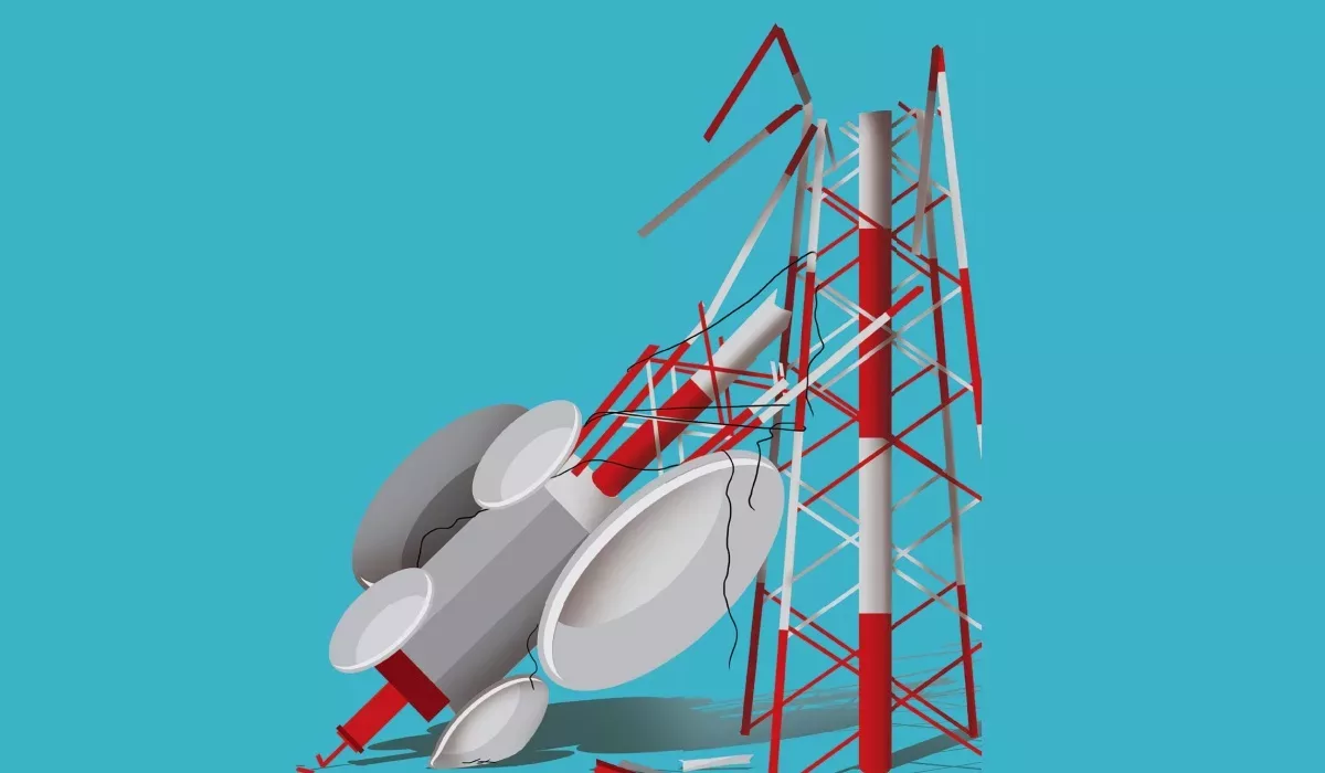 telecom tower / телекоммуникационная вышка