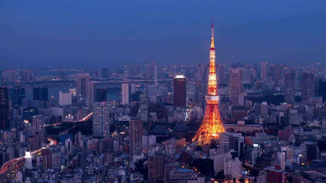 Japan TV Tower in Tokyo