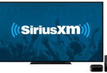 SiriusXM Radio Apple TV