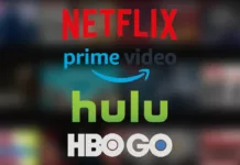 Netflix Amazon Prime Video Hulu and HBO GO