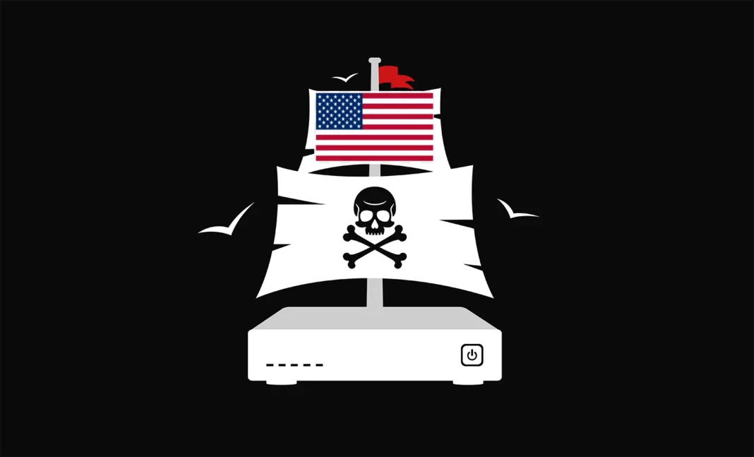 Пиратство в США