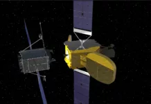 Стыковка спутников MEV-1 и Intelsat 901